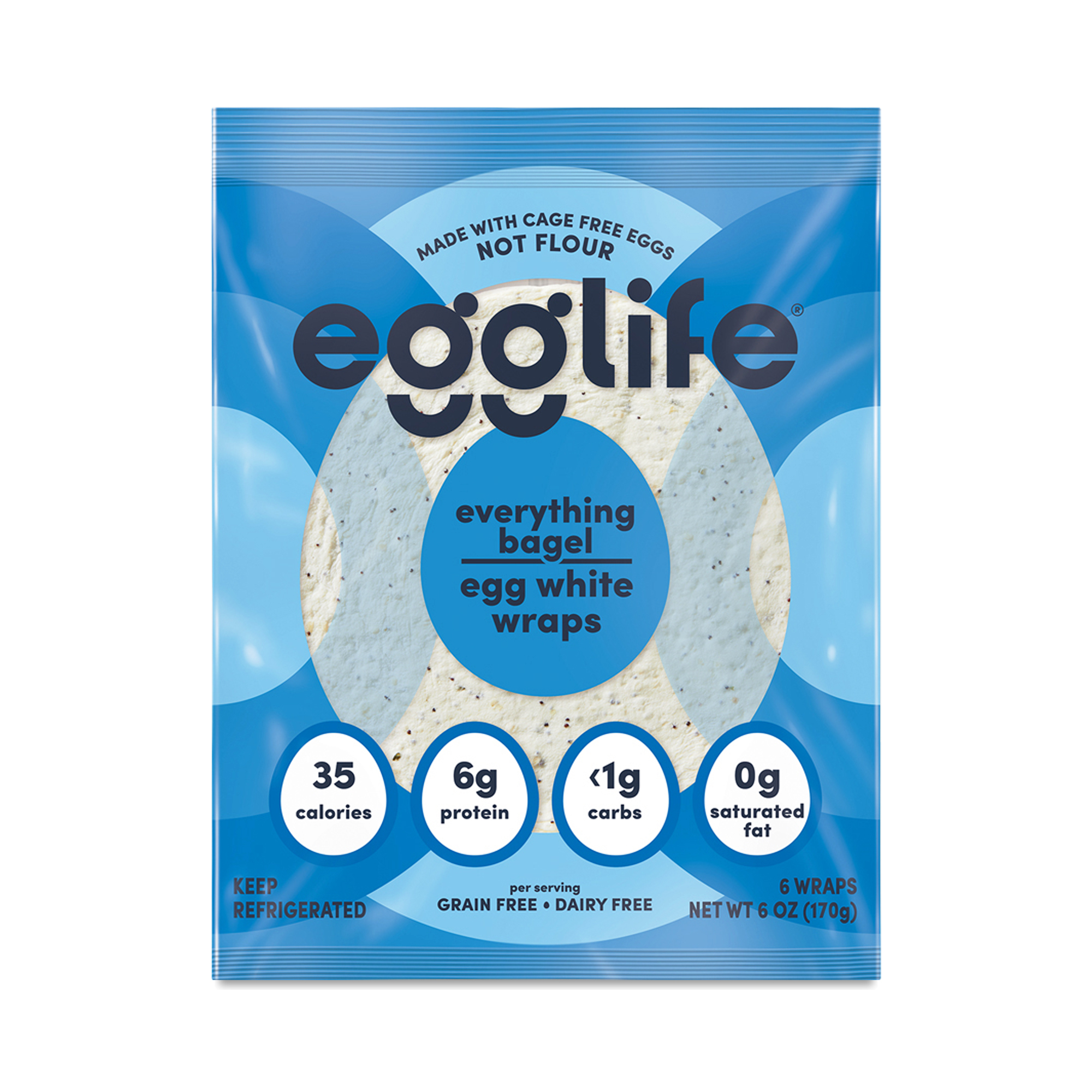 Egglife Egg White Wraps, Everything Bagel Thrive Market