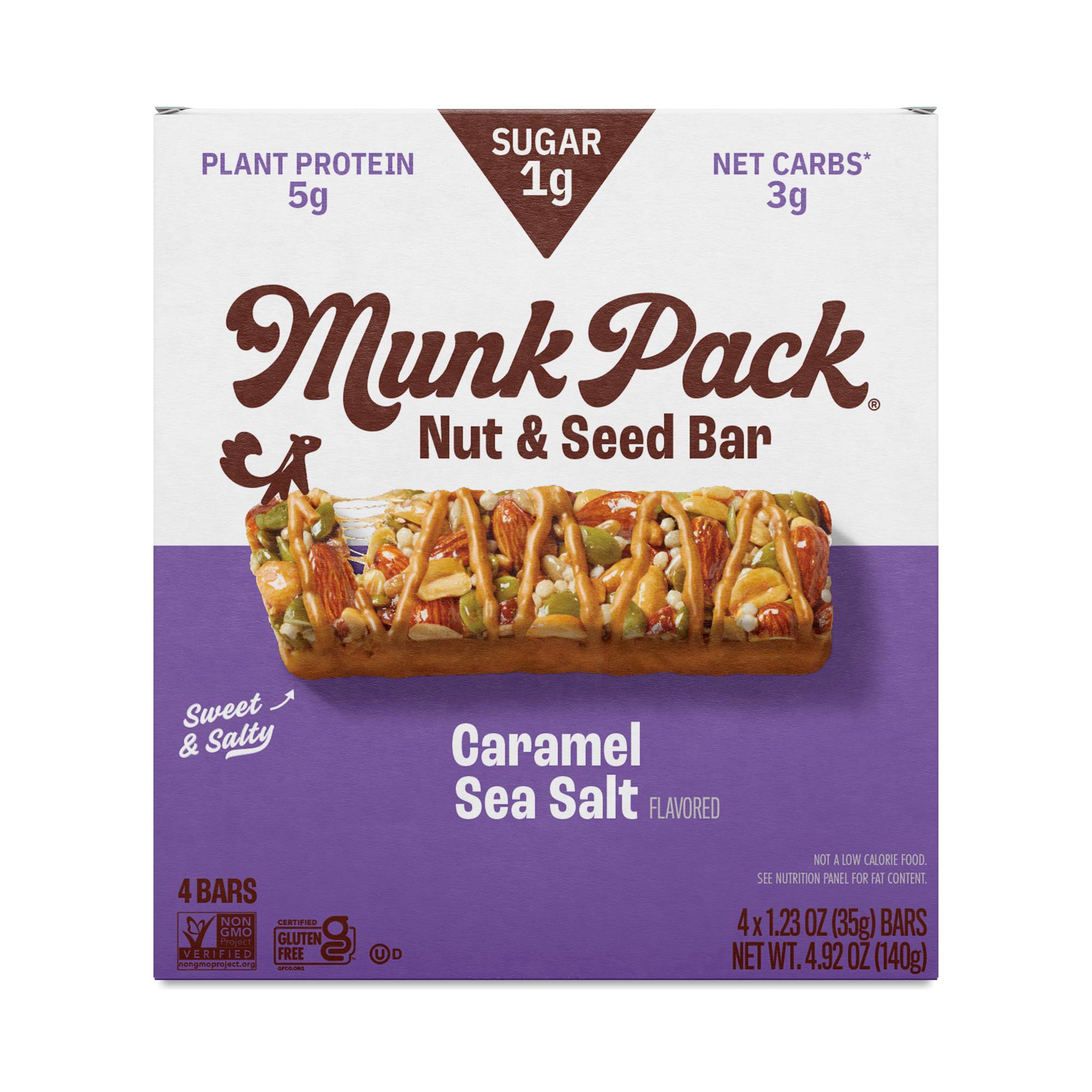 Nut & Seed Bar, Caramel Sea Salt