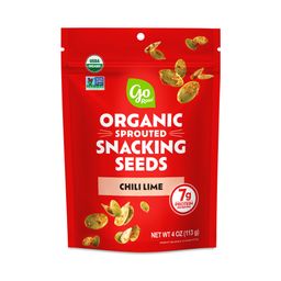 Organic Sprouted Snacking Seeds, Chili Lime