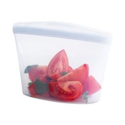 Reusable Silicone 2-Cup Bowl, Clear