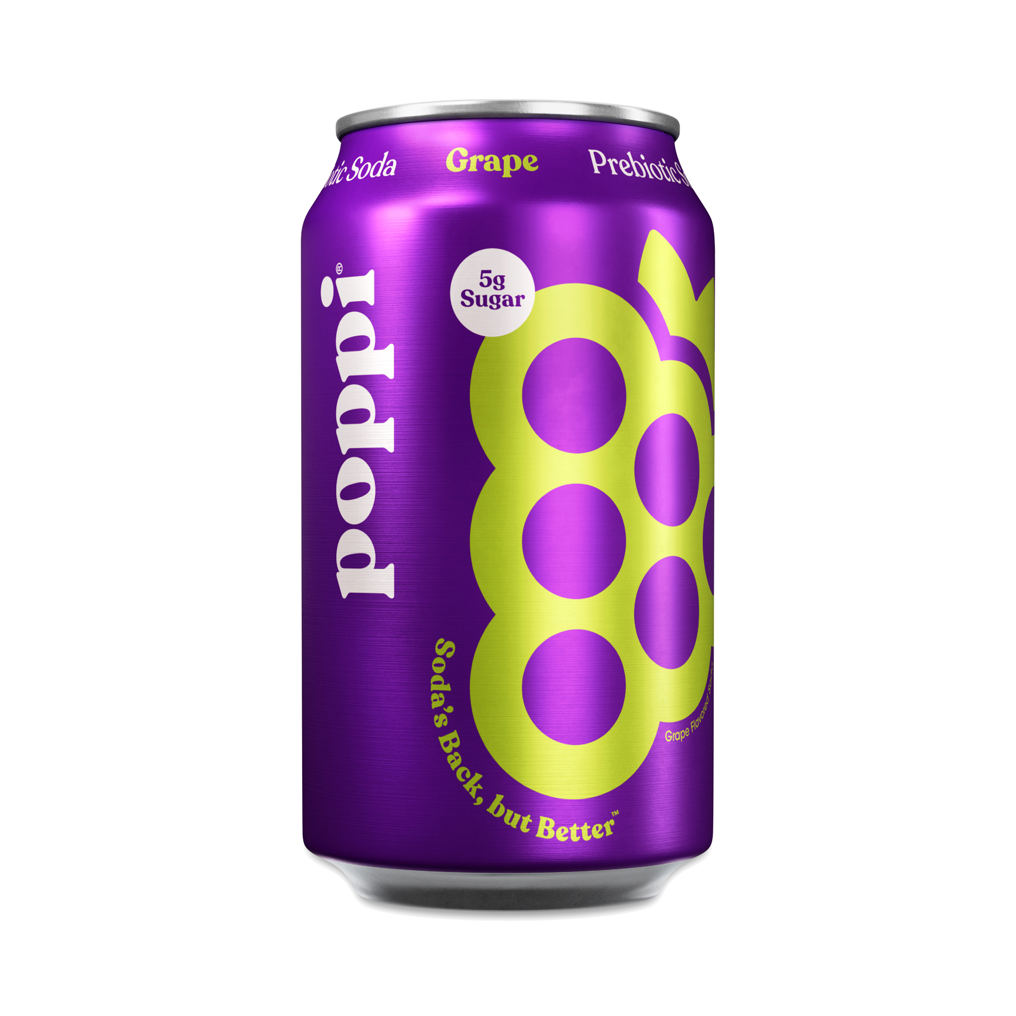 Pipipopo Poppi Cherry Limeade Prebiotic Soda Can, 12 fl oz - Harris