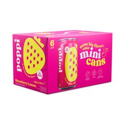 Mini Cans, Strawberry Lemon