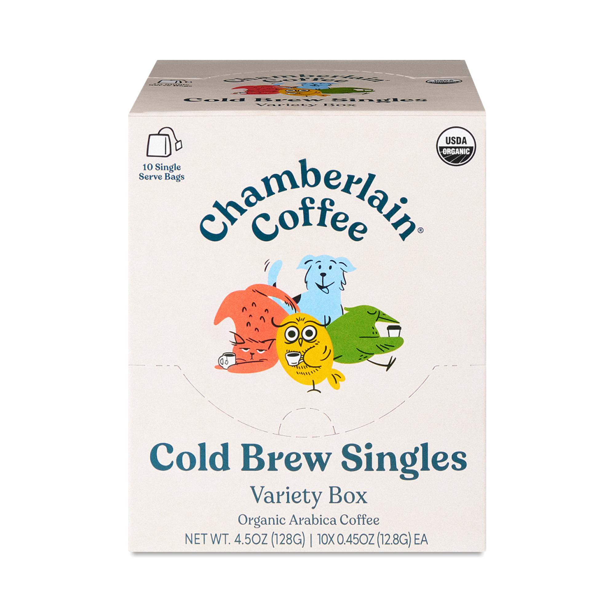 Cold Brew Coffee Singles, Variety Box
