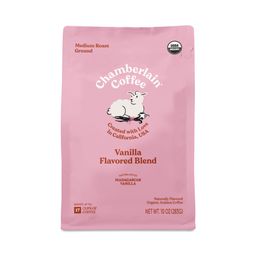 Ground Coffee, Vanilla Flavored Medium Roast Blend