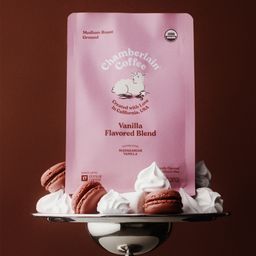 Ground Coffee, Vanilla Flavored Medium Roast Blend