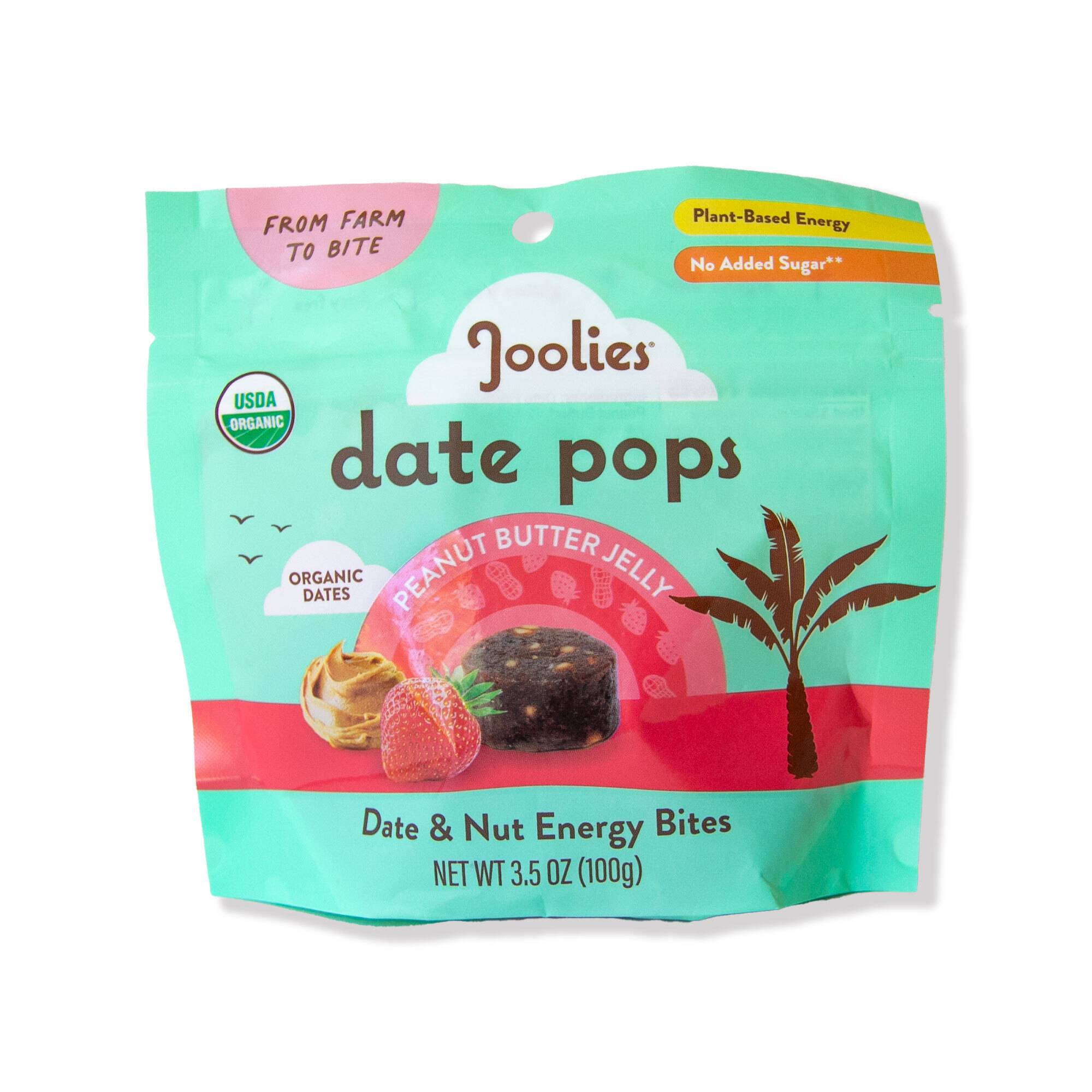 Organic Date Pops, Peanut Butter Jelly