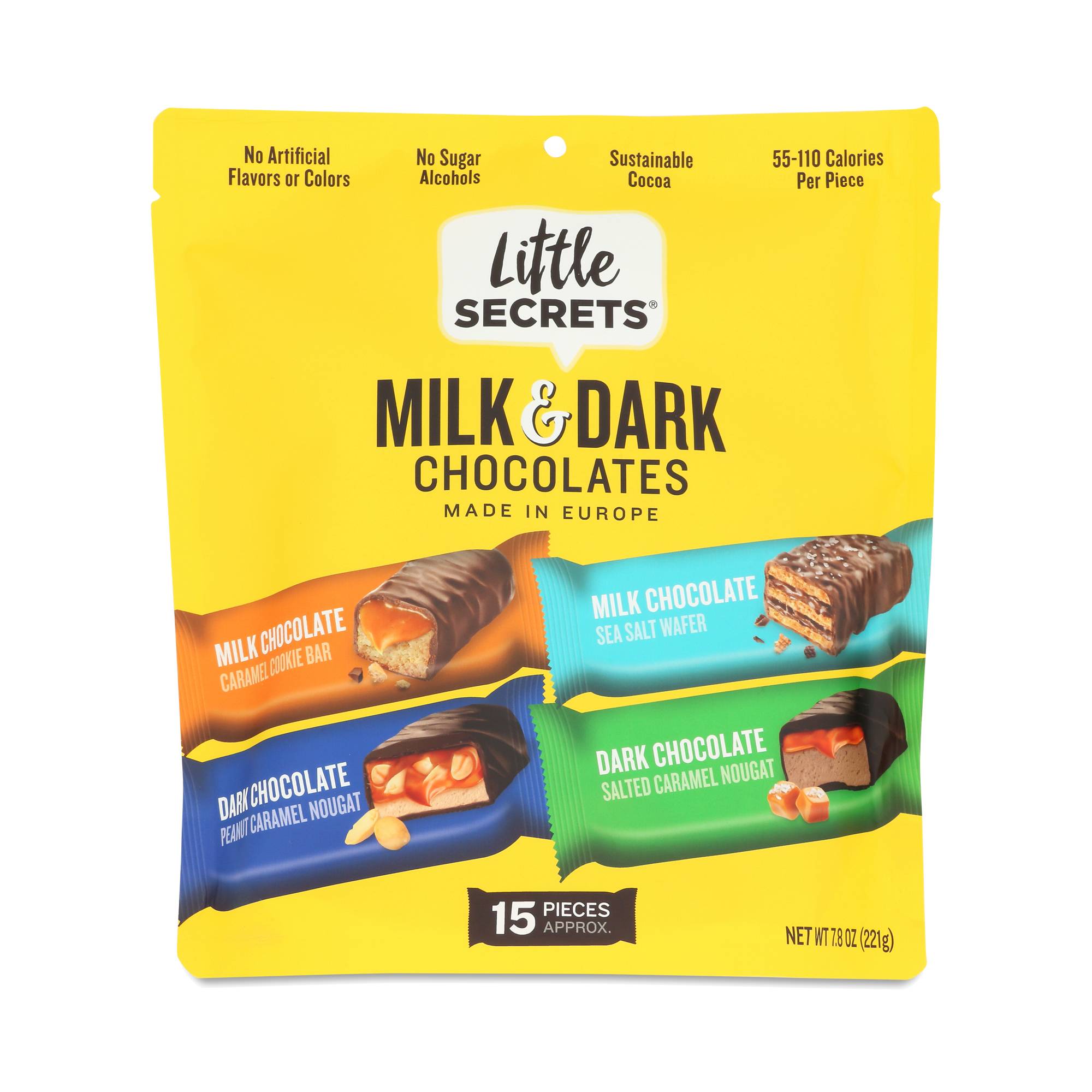 Milk & Dark Chocolates, Variety Snack Pack