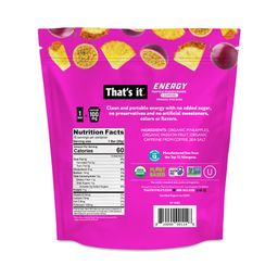 Organic Mini Energy Bars, Tropical Passion Blends