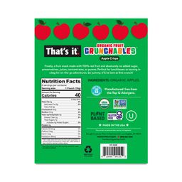 Fruit Crunchables, Apple Crisps