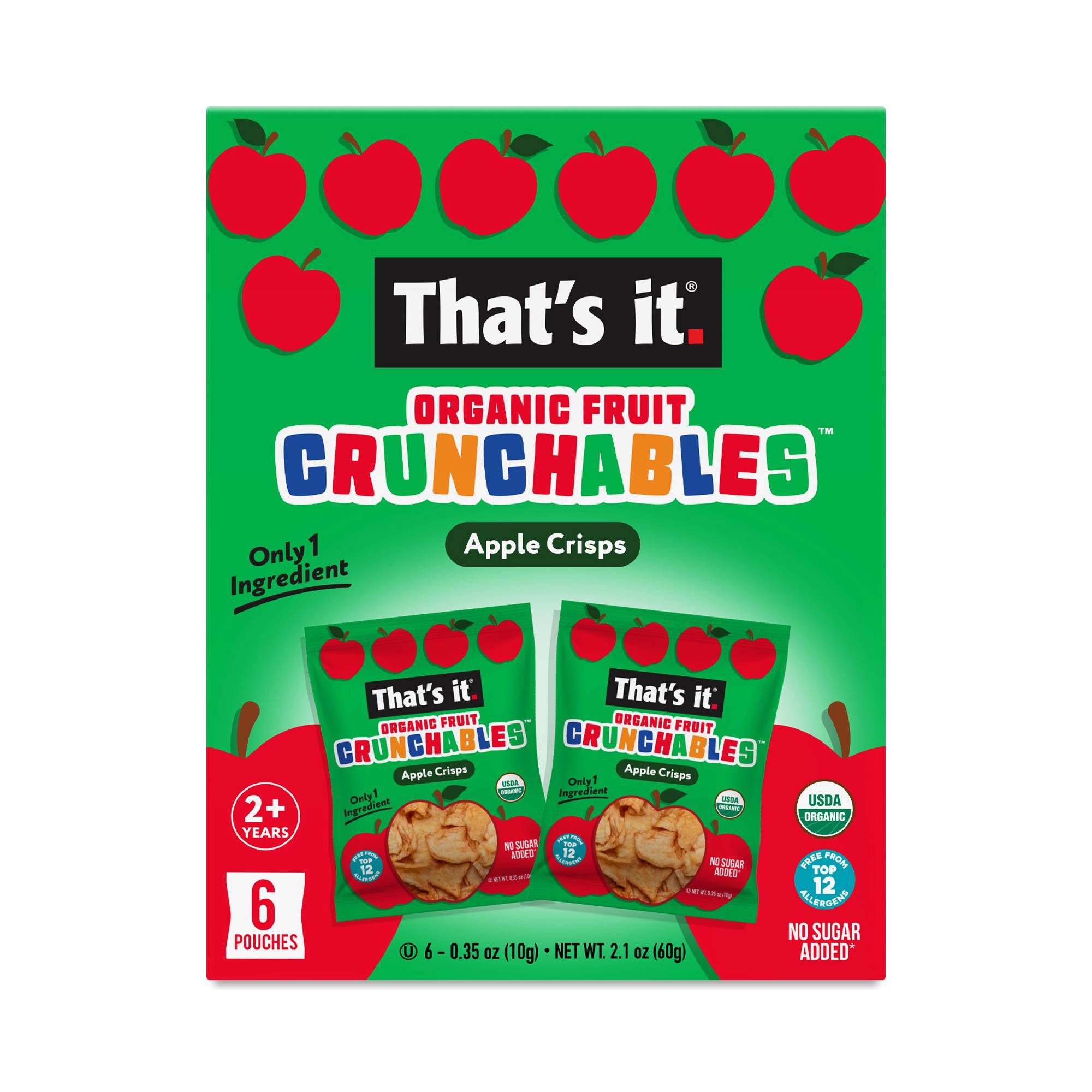Fruit Crunchables, Apple Crisps