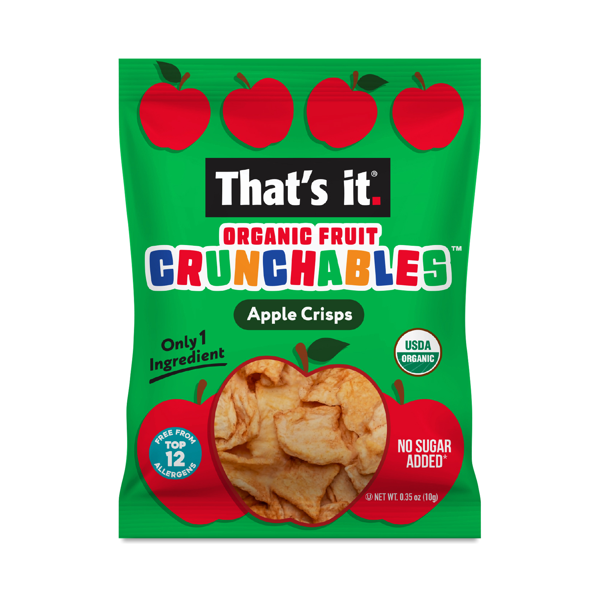That's It Fruit Crunchables, Apple Crisps | Thrive Market