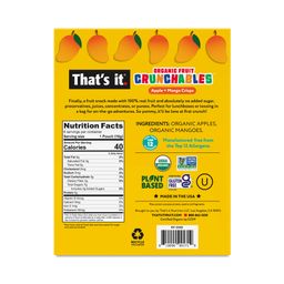 Fruit Crunchables, Apple & Mango Crisps