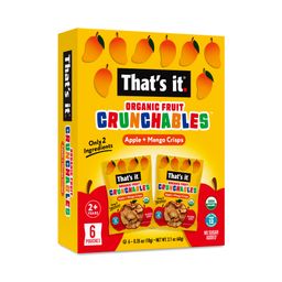 Fruit Crunchables, Apple & Mango Crisps