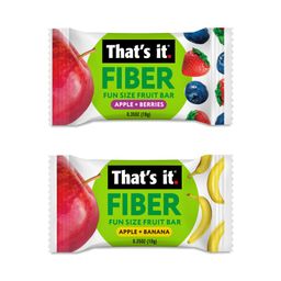 Fiber Fun Size Fruit Bars, Apple, Berries & Banana