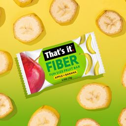 Fiber Fun Size Fruit Bars, Apple, Berries & Banana