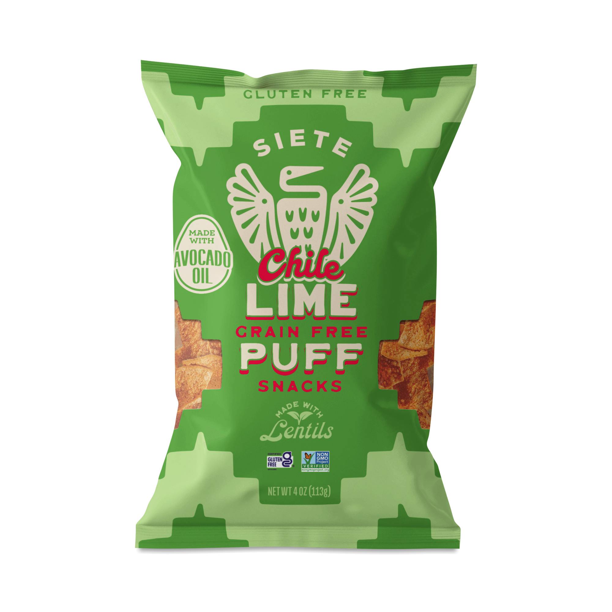 Grain Free Puff Snacks, Chile Lime