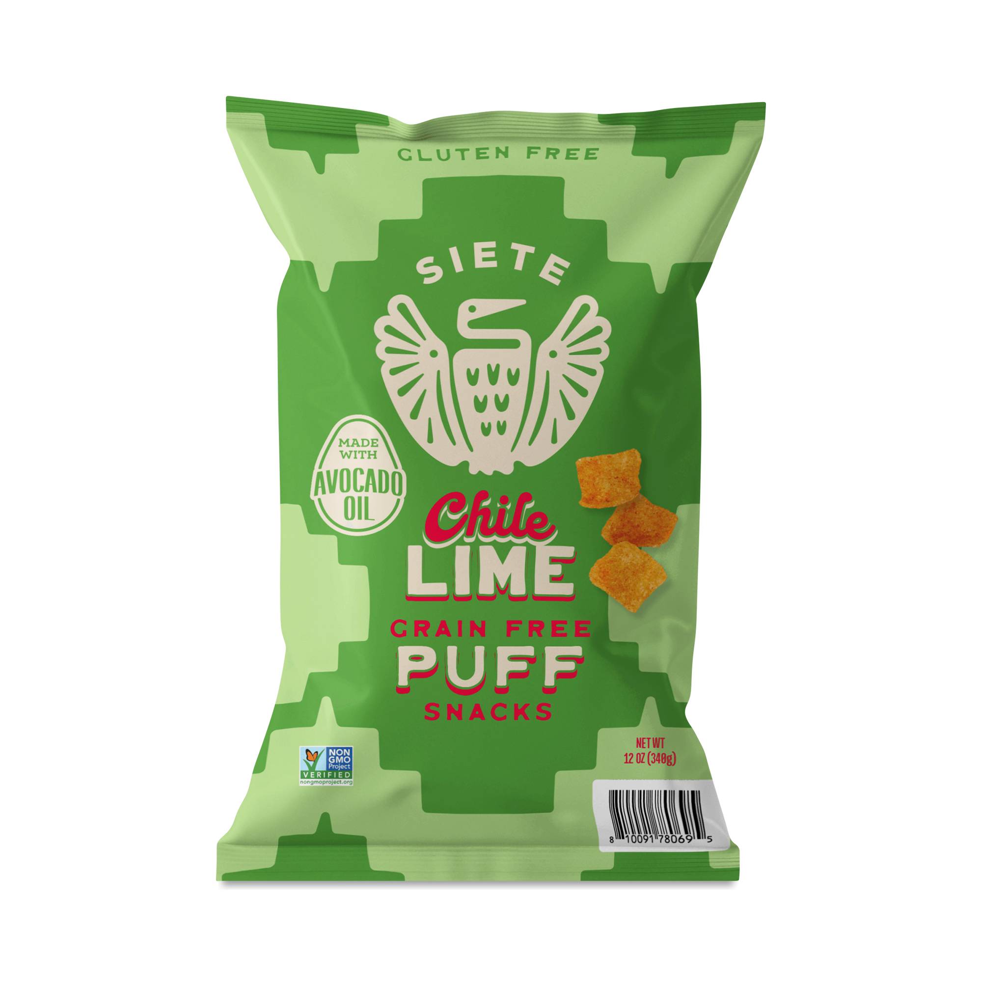 Grain Free Puff Snacks, Chile Lime