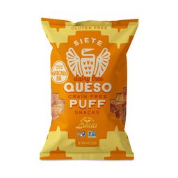 Grain Free Puff Snacks, Dairy Free Queso