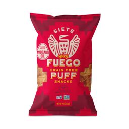 Grain Free Puff Snacks, Spicy Fuego