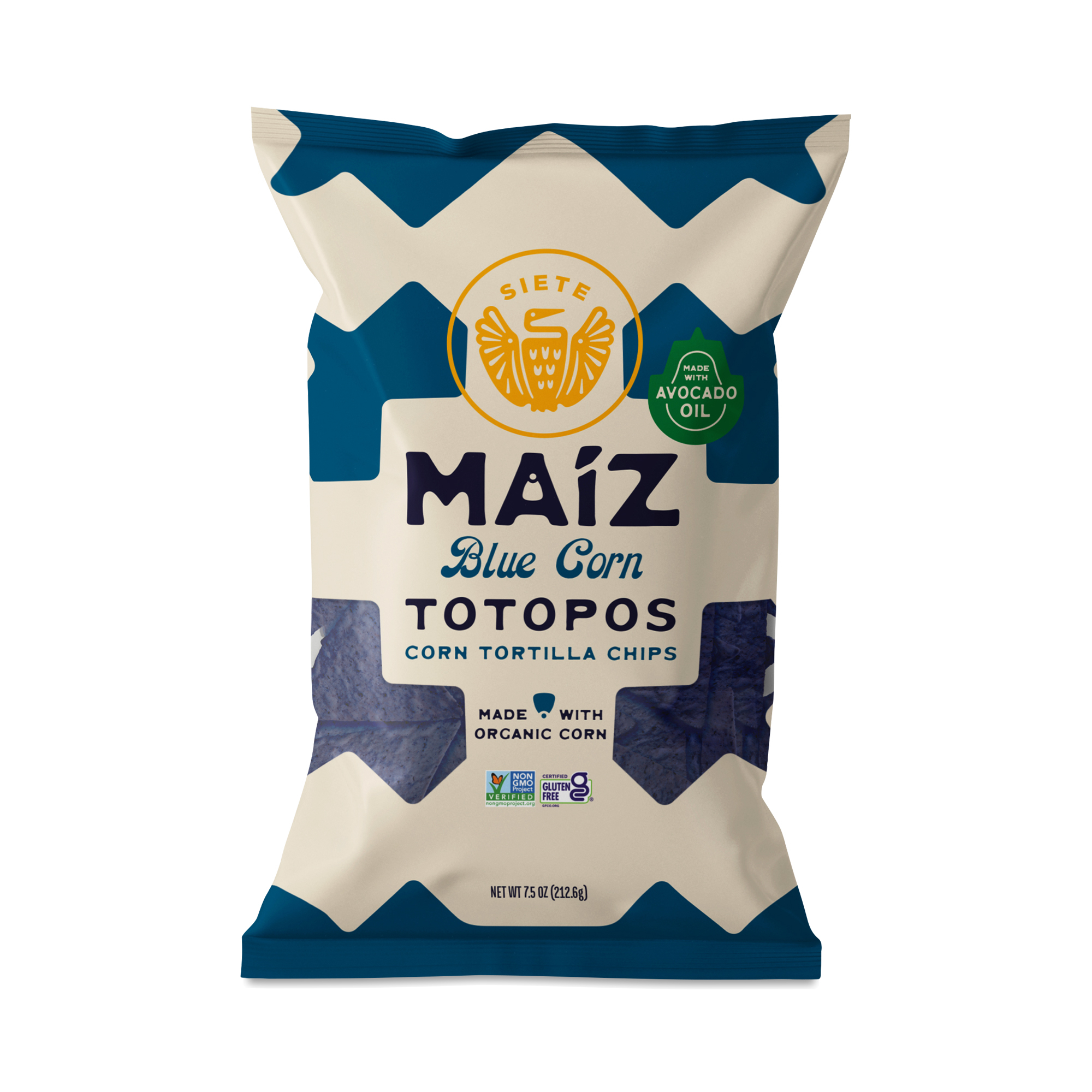 Siete Maíz Totopos Corn Tortilla Chips, Blue Corn Thrive Market