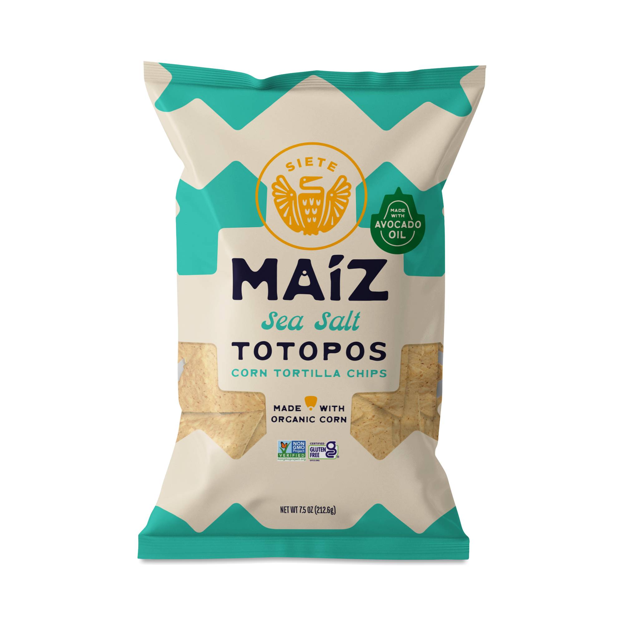 Maíz Totopos Corn Tortilla Chips, Sea Salt