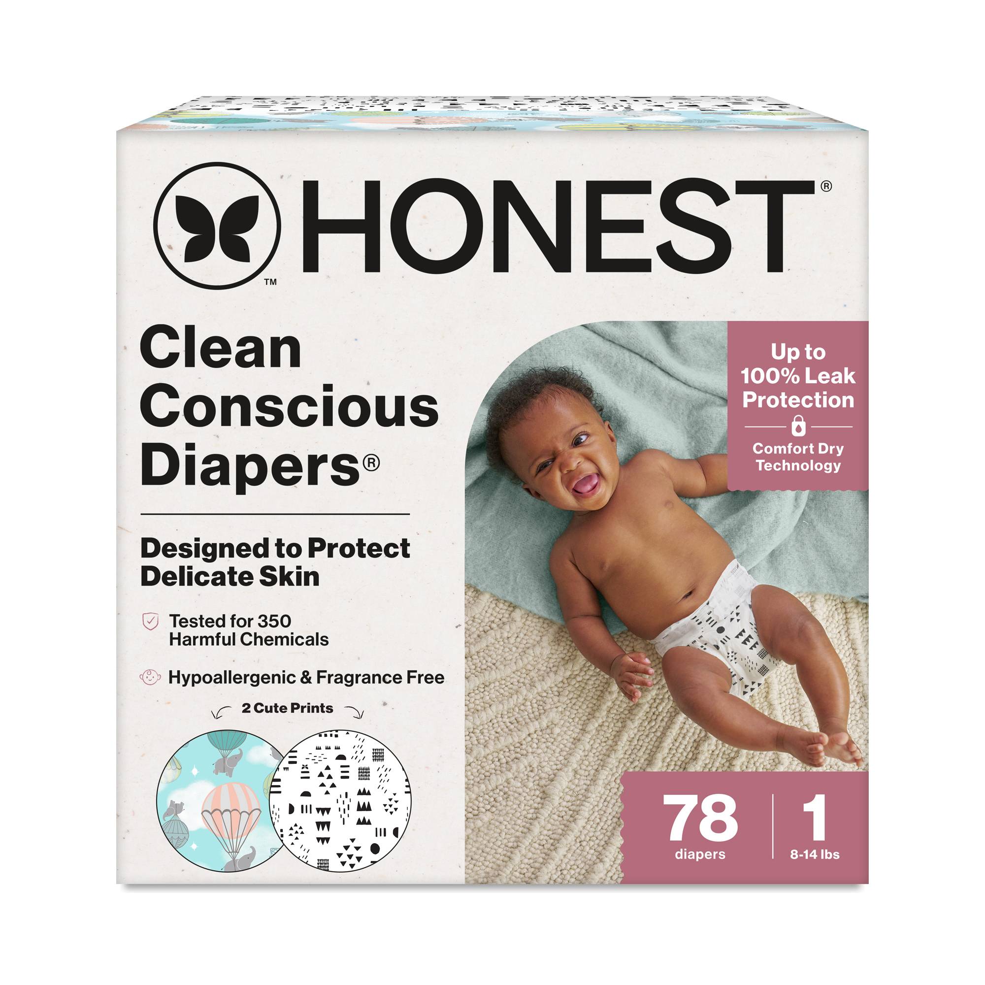 Club Box Diapers, Size 1