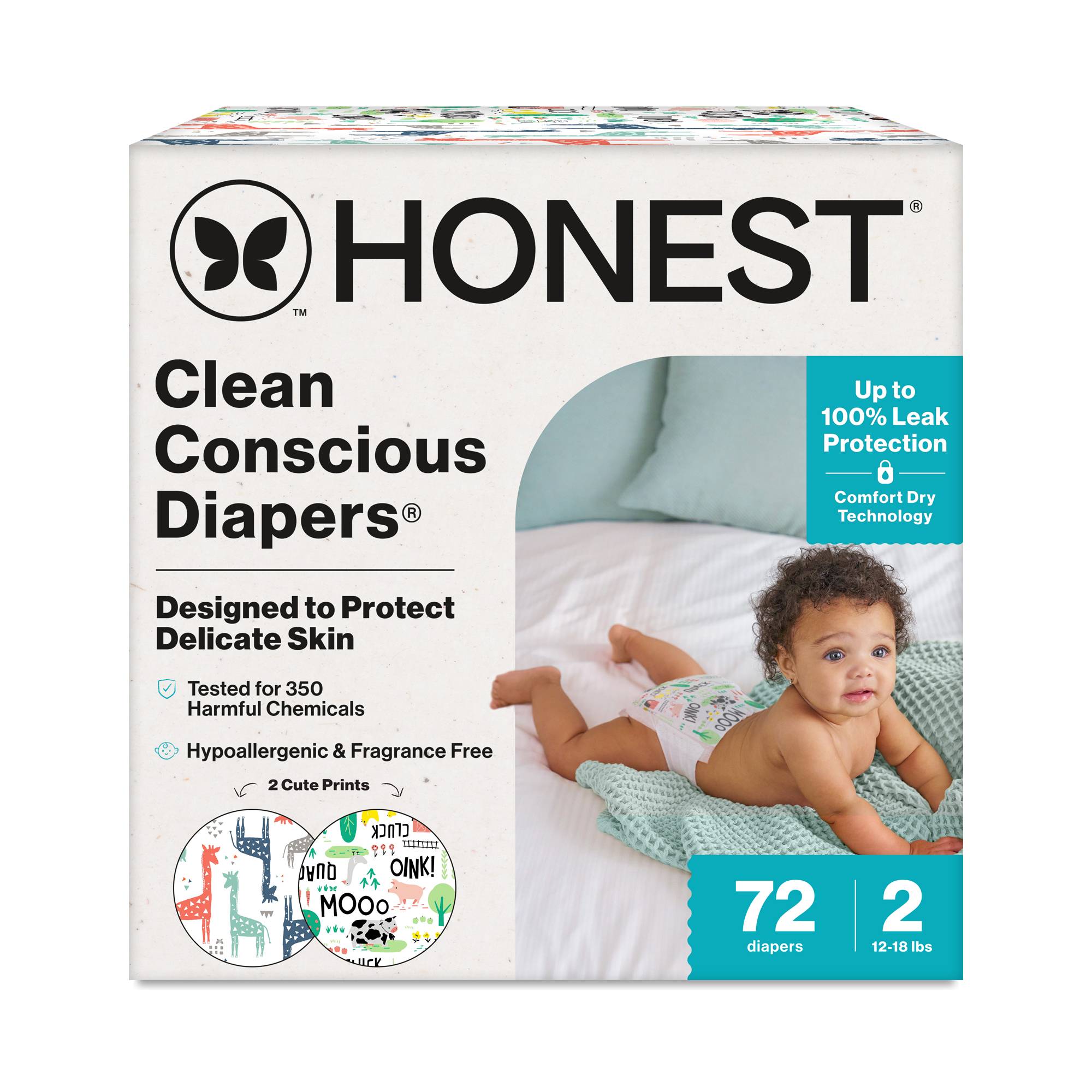 Club Box Diapers, Size 2