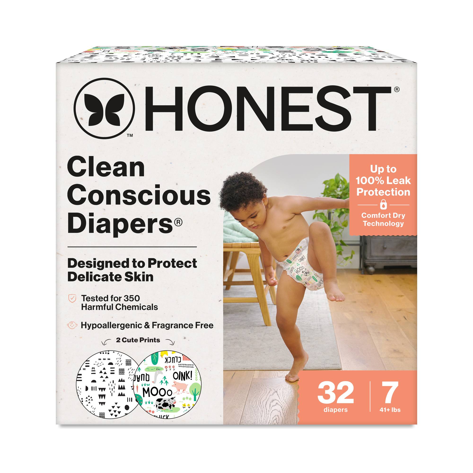 Club Box Diapers, Size 7