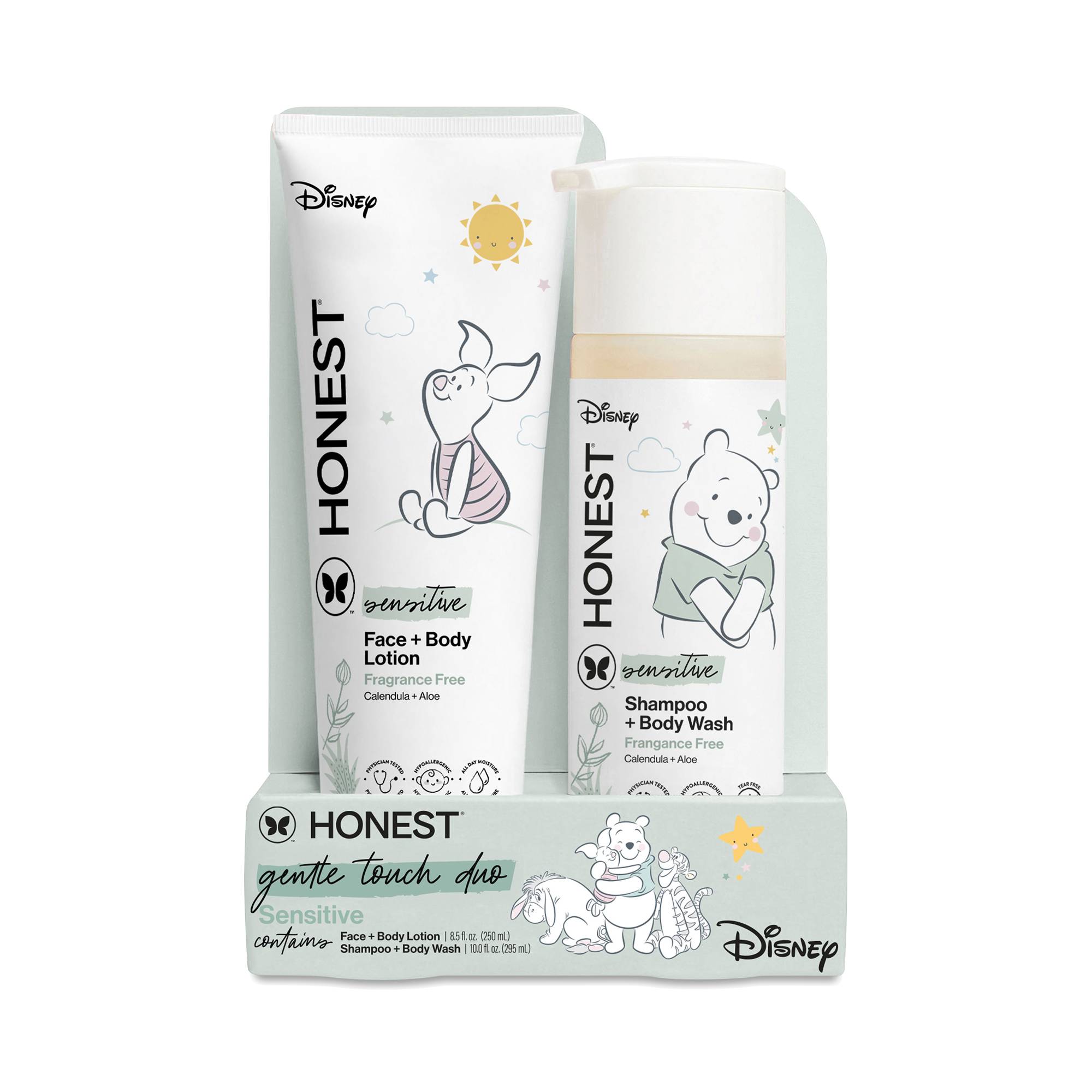 Disney Face + Body Lotion & Shampoo + Body Wash, Sensitive