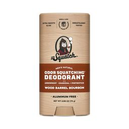 Men's Natural Deodorant, Wood Barrel Bourbon