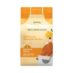 Bone Broth Infused Cat Kibble Cage-Free, Chicken & Pumpkin Recipe