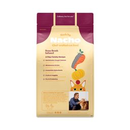 Bone Broth Infused Kibble Cat Food, Salmon & Pumpkin