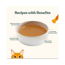 Cage-Free Turkey Bone Broth Topper for Cats