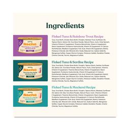 Flaked Fish Recipe Canned Cat Food, Variety Pack