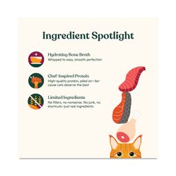 Lickable Mousse Cat Treats with Bone Broth, Variety Pack