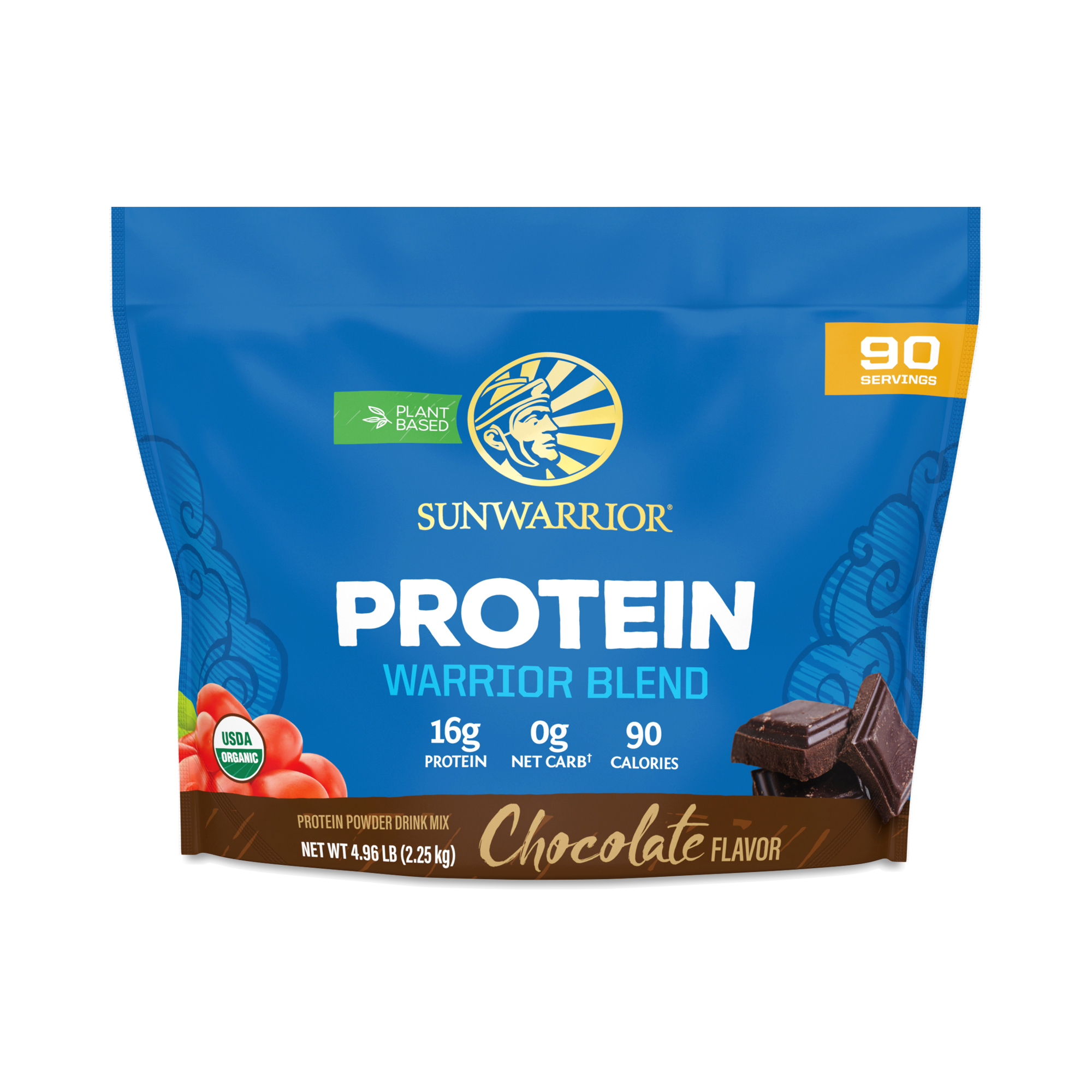 Sunwarrior Warrior Protein Blend, Chocolate Thrive Market