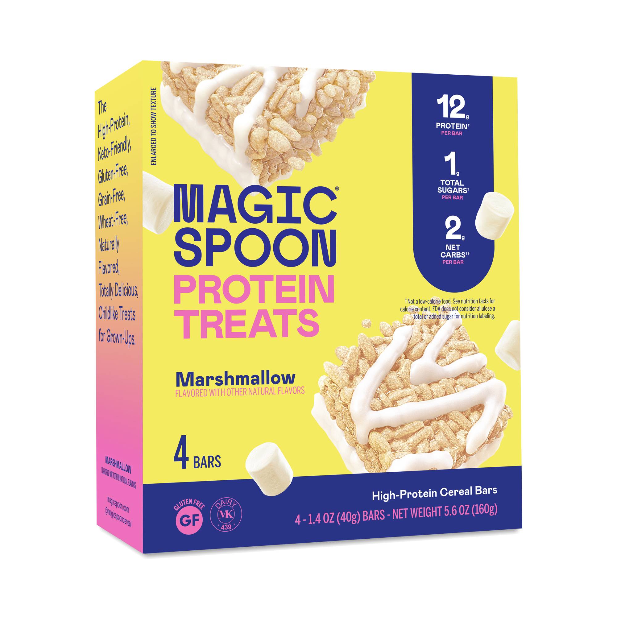 Protein Cereal Bar Treats, Marshmallow
