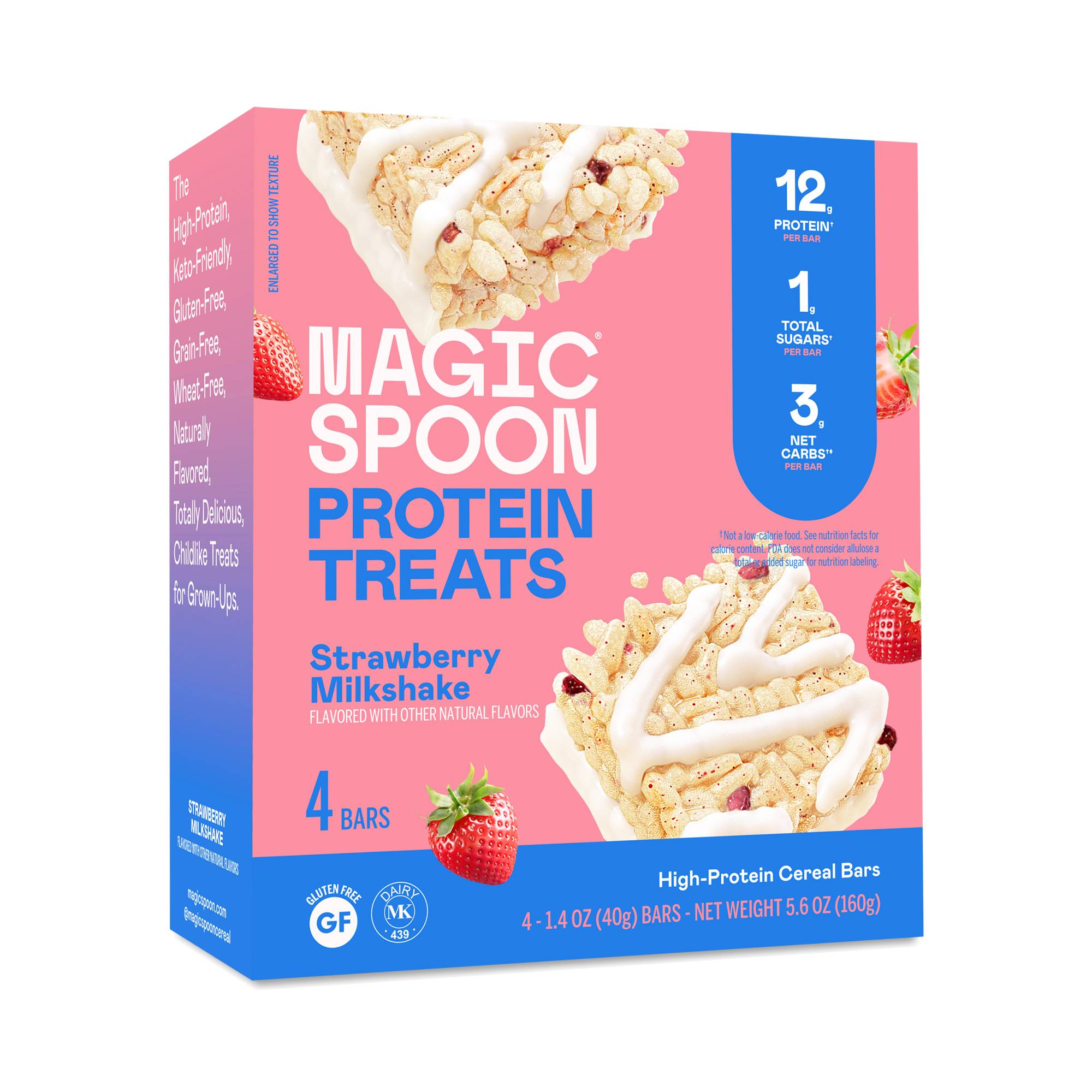 Protein Treats, Strawberry Milkshake