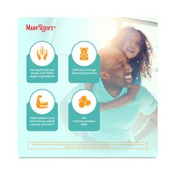 Kids Organic Vitamin C Gummies, Orange