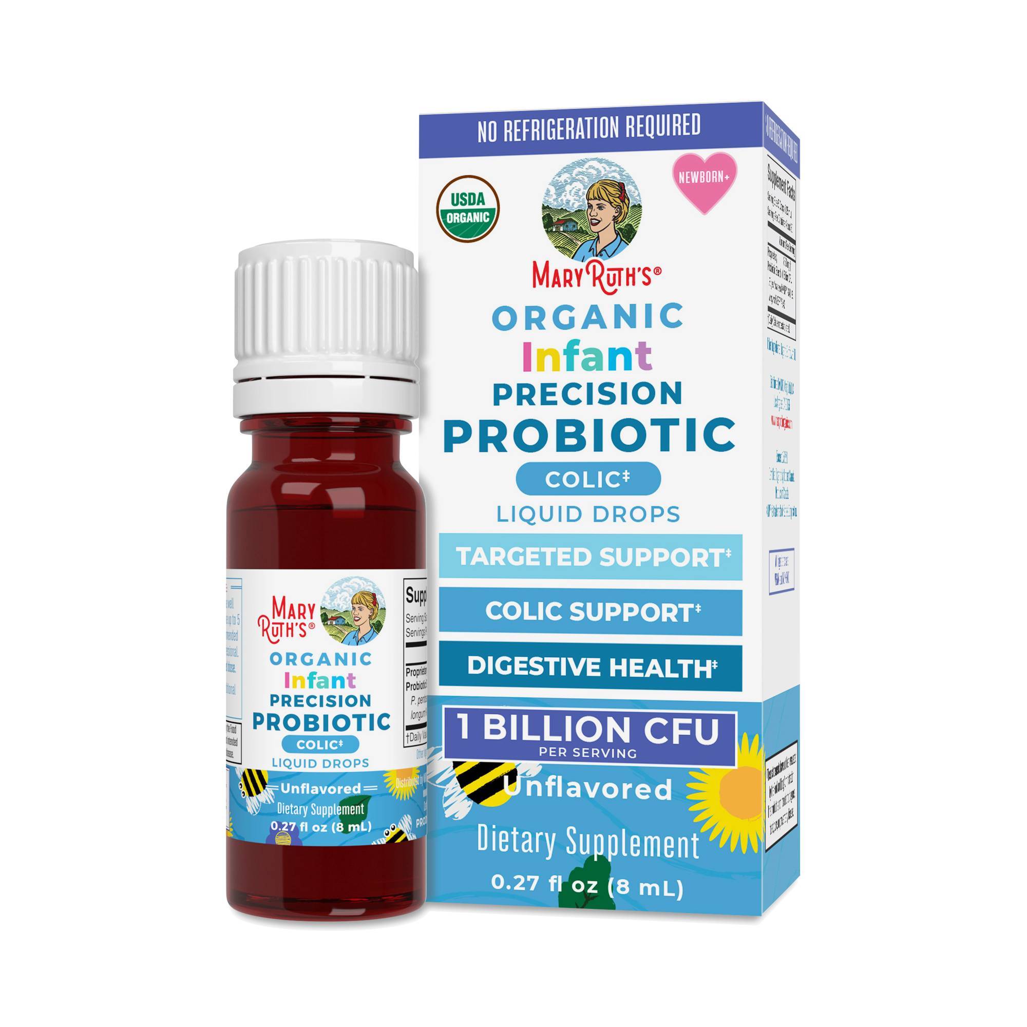 Infant Precision Probiotic Colic Drops, Unflavored