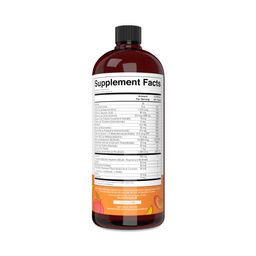 Liquid Morning Multivitamin & Hair Growth, Peach Mango, 30 fl oz