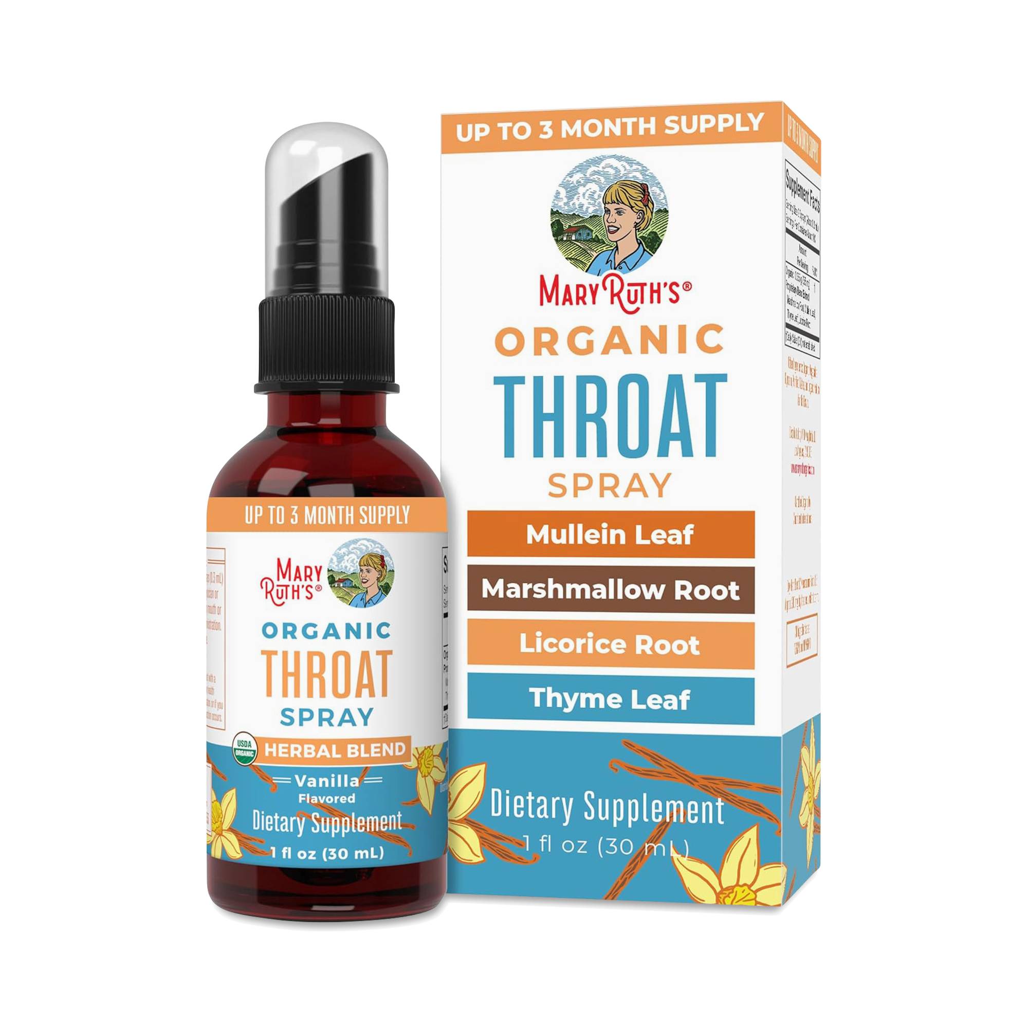Throat Spray, Vanilla