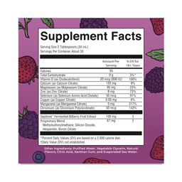 Liquid Nighttime Multimineral & Skin Renew, Berry Dream, Value Size