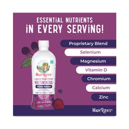 Liquid Nighttime Multimineral & Skin Renew, Berry Dream, Value Size