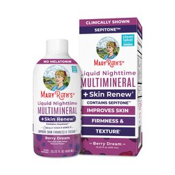 Liquid Nighttime Multimineral & Skin Renew, Berry Dream