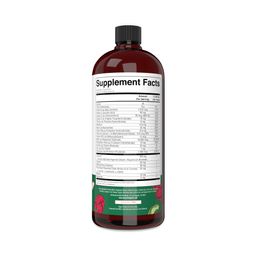 Liquid Morning Multivitamin + Hair Growth, Dragon Fruit Melon