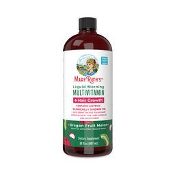 Liquid Morning Multivitamin + Hair Growth, Dragon Fruit Melon