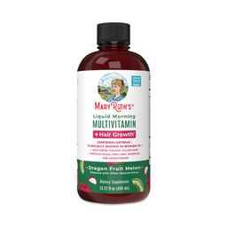 Liquid Morning Multivitamin + Hair Growth, Dragon Fruit Melon