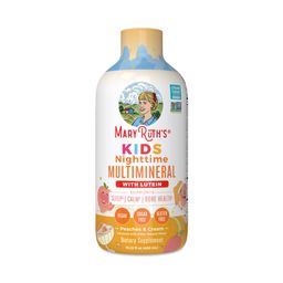 Kids Liquid Nighttime Multimineral with Lutein, Peaches & Cream