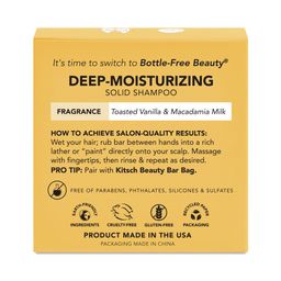 Deep-Moisturizing Solid Shampoo, Coconut Oil